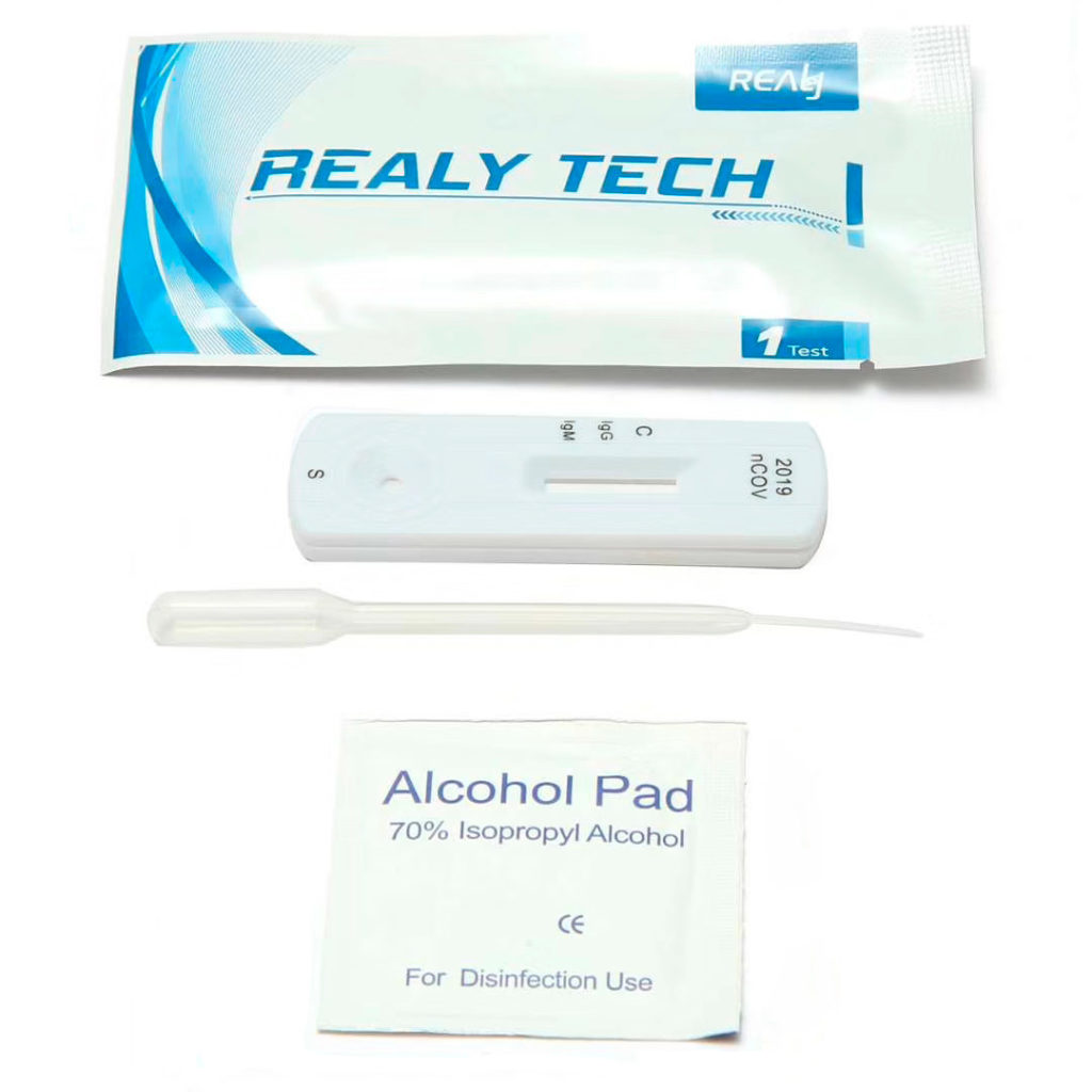 COVID-19 IgG IgM - Realy Tech - Kit aberto - sensibilidade clínica de 97,5%